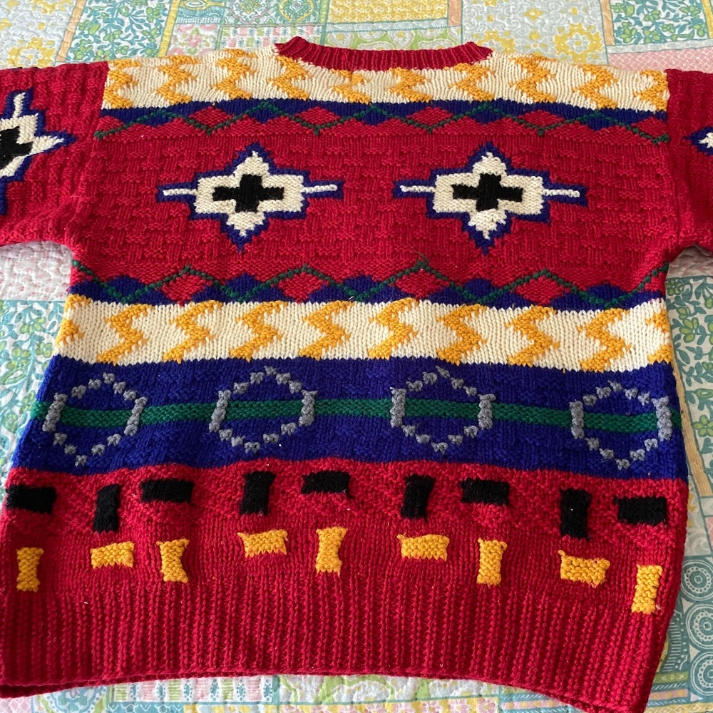 Boston Traders Vintage Limited Edition Wool Sweater Mens Medium/ A… - Picture 7 of 15
